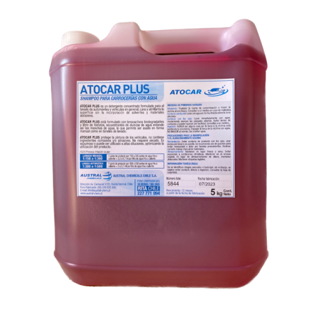 Shampoo para vehículos